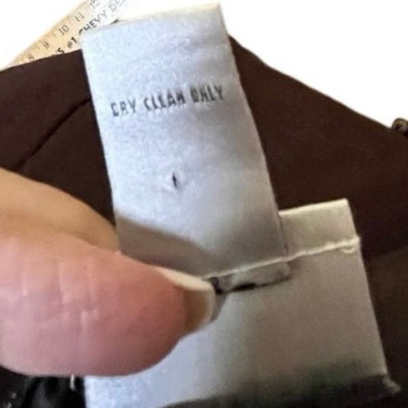 Chico’s Dress, Beaded Neckline, 100% Linen, Lined, Brown, Size 0 (S) - Picture 7 of 7